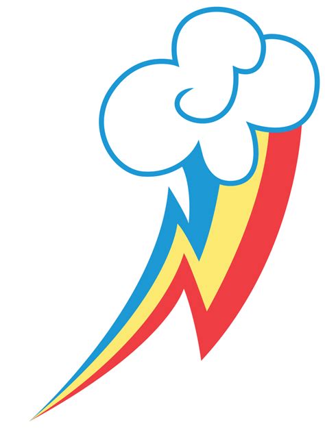 rainbow dash cutie mark|rainbow dash mlp.fandom.com.